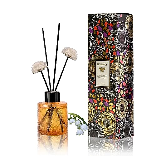 Difusor de aroma Bellflower & Lilac con 5 palitos de fibra miniatura 1