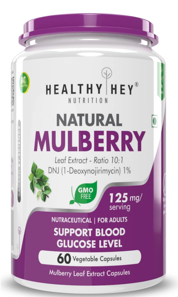 HealthyHey Nutrition Natural Mulberry leaf extract,60 vegetable capsules (B09C2HFP2R) Amazon Price History, Amazon Price Tracker