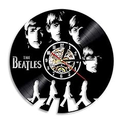 Vinyl wall clock, Singer Beatles vinyl record wall clock, suitable for bedroom, bar, cabaret shop photo Vinyl wall clock, Singer Beatles vinyl record wall clock, suitable for bedroom, bar, cabaret shop