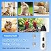 Silent Groom Pro Nail Grinder, 3 Grinding Quiet Electric Dog Nail Grinder, USB Rechargeable Pet Paws Grooming Smoothing Tool for Dogs Cats for Home Use