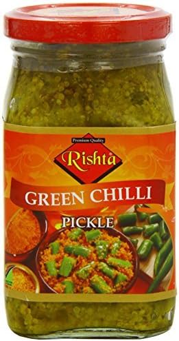 GREEN CHILLI PICKLE 400G