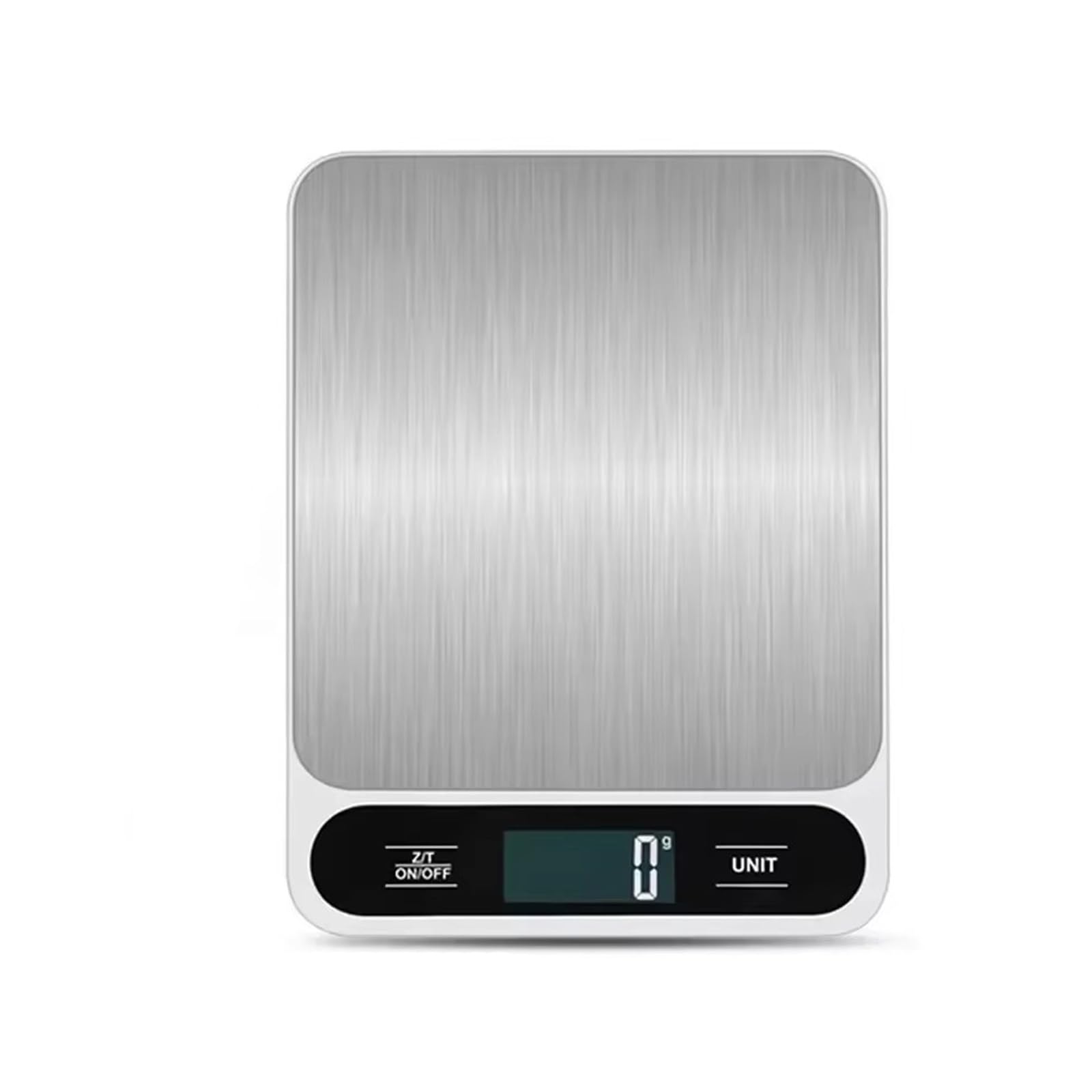Báscula Digital de Cocina, 6 Unidades con Función de Tara, Pantalla LCD, Báscula de Café for Alimentos Báscula Digital Electrónica Inteligente Impermeable for Hornear y Cocinar, Acero Inoxidable Fácil