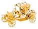 Vintage Car 24k Gold Plated Figurine with Swarovski Crystals