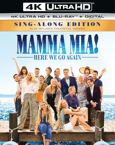 Mamma Mia! Here We Go Again [Blu-ray] -  Rated PG-13, Ol Parker, Christine Baranski