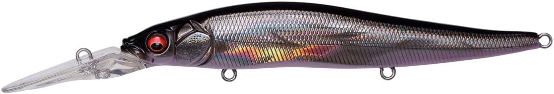 Megabass Ito Vision 110+2 Deep Diving Jerkbait - GG Deadly Black Shad