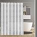 Produktbild Carttiya Duschvorhang Anti Schimmel, Eva Badewanne Vorhang 180x180 cm, Antibakteriell,Wasserdicht undmit 12 Ringe,Weiß