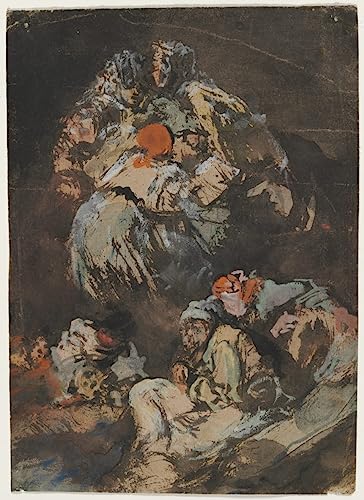 Tableau Figures d'Eugène Lucas Velazquez décoration de chambre affiche dart 60x90cm