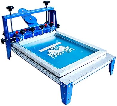 INTSUPERMAI Micro-Adjustable Vacuum Screen Printer 20x24 Inch Vacuum Pallet Screen Printing Press Printer Micro-Adjust Press