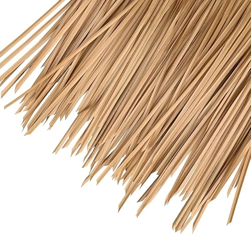 Techo de paja artificial para renovar cabañas tiki y pérgolas de madera 2