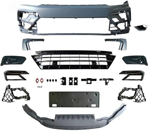 Front Bumper Competition (Compatible with Vw Tiguan 2016 R-Line)