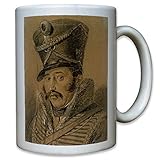 Major Ferdinand Baptist von Schill Prusse officier Portrait Photo Peinture – Tasse À Café Mug # 10723