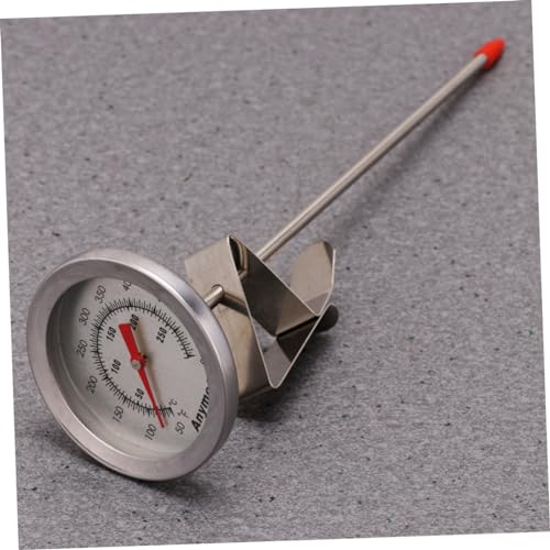 Garneck 1Pc Cozimento De Alimentos Dial Aço Inoxidável Churrasco Termômetro De Alimentos Dial Termôm