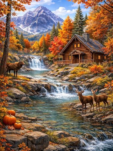 1000-Piece Autumn Landscape Jigsaw Puzzle
