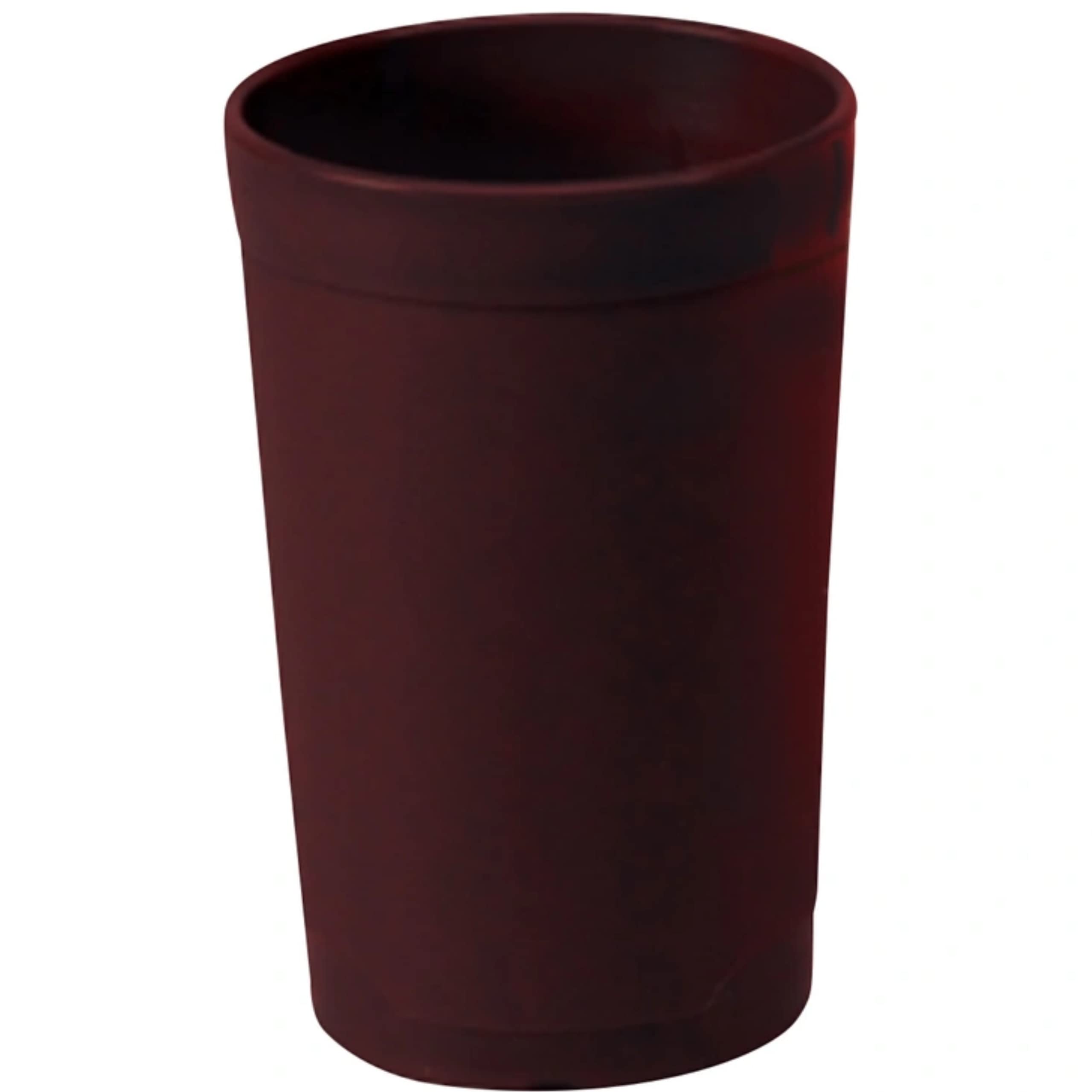 Cook's Brand Tumbler Cups, 12 Oz. Capacity, Co-Polymer, Brown, (Case of 48)