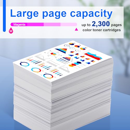 Image of NineLeaf 1 Pack Magenta Toner Cartridge Replacement for Brother TN227 TN-227 TN223 TN227M Work with HL-L3230CDN HL-L3290CDW DCP-L3550CDW MFC-L3770CDW HL-L3210CW Printer