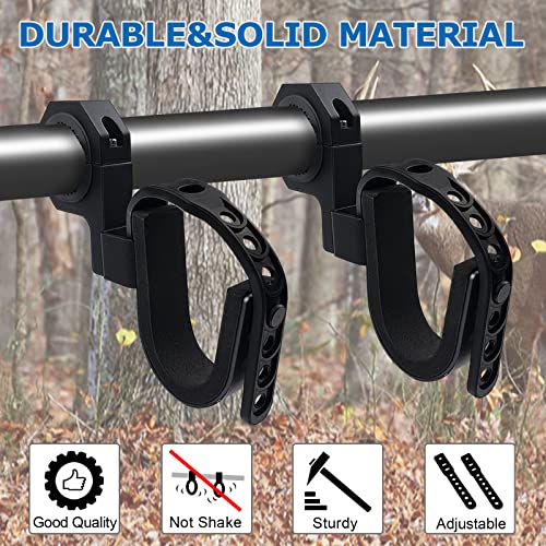Utv Gun Holder, Utv Gun Mount Bow&Utility Rack For 1/1.5/1.75/2In Round Roll Bar Compatible With Polaris Rzr Ranger Can-Am Kawasaki Golf Cart Snowmobile Jeep #TOP5