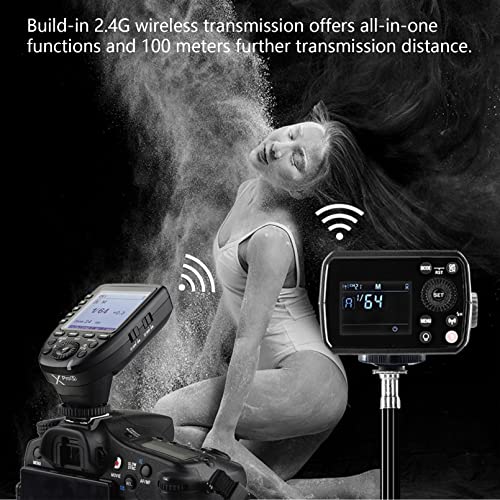 Image of Godox AD200 Pro Flash Strobe, 200Ws Portable Strobe Flash with Godox XPro-S Wireless Flash Trigger for Sony, TTL 1 /8000s HSS Monolight, 2980mAh Li-ion Battery, 500 Full Power Flashes,0.01-1.8s Recycle