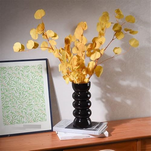 Vase en céramique rouge grand modèle pour composition florale - 6