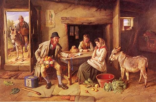Affiche Le mariage de Paddy Charles Hunt peinture décoration murale