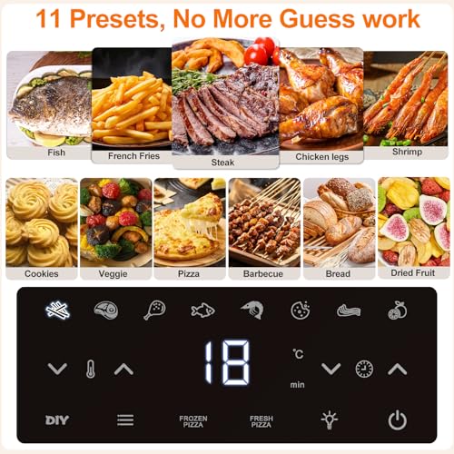 FlareFX Air Fryer Oven Features