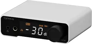 TOPPING DX1 II コンパクトゲーミングDAC/AMP USB DAC ヘッドホンアンプ ゲーミングDAC ES9039Q2M 4.4mmバランス 3.5mmヘッドセット対応 最大1000mW×2 光デジタル入出力 PEQ対応 UAC1.0/2.0【国内正規品】 (ホワイト)