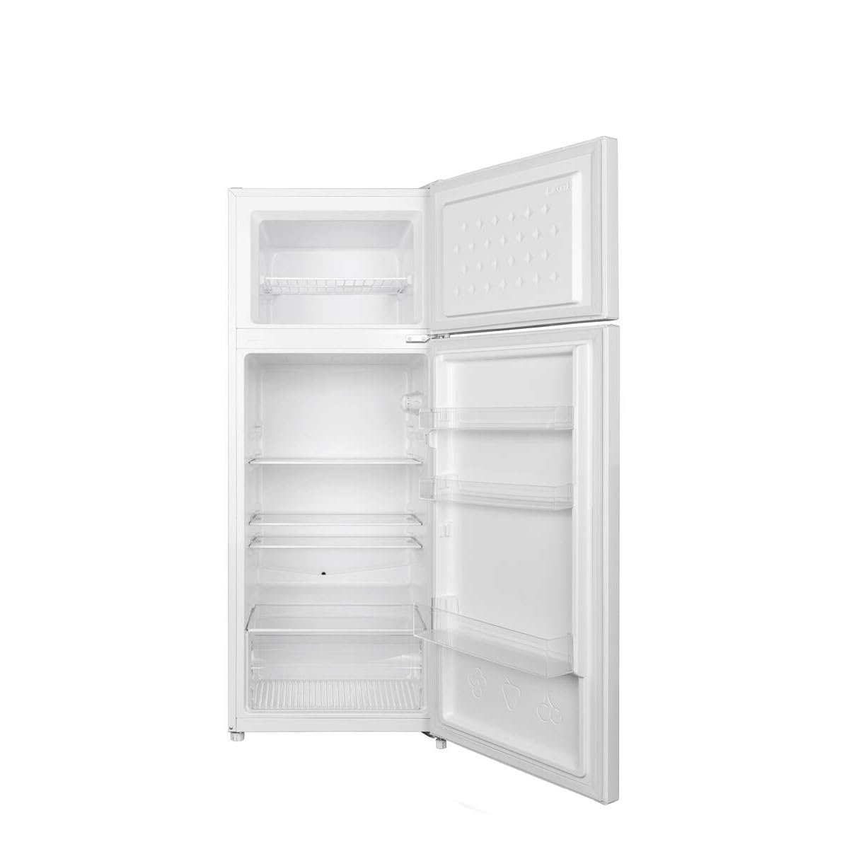 FrigeluX Réfrigérateur Double Porte Blanc RDP216BE 211L