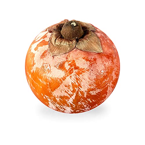 Escultura de mesa de caqui de mármol pintada a mano Hand Painted Marble Persimmon Sculpture Cover