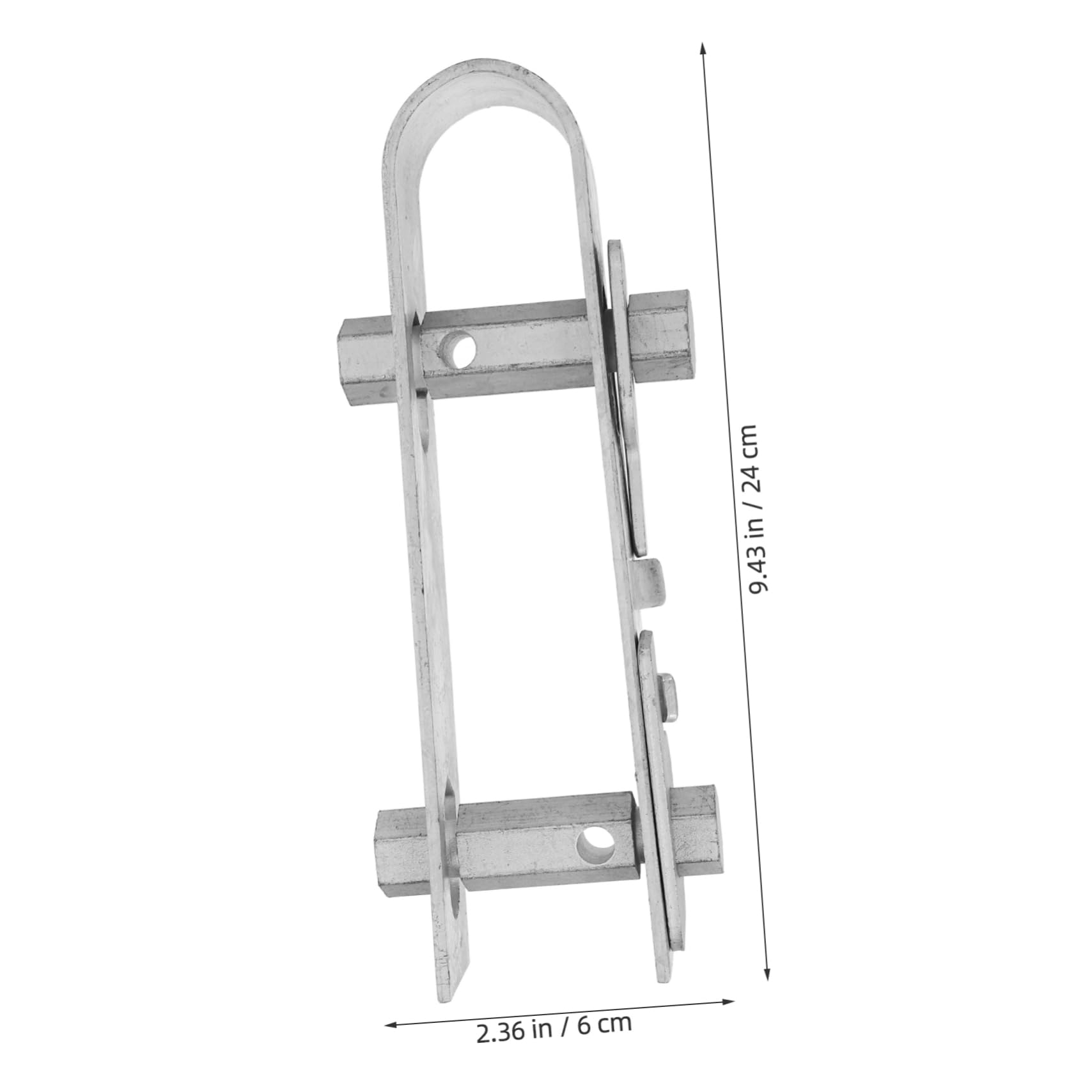 Toyvian Tendeur de Câble d'acier Galvanisé à Double Axe pour Serrage Agricole et Clôtures de Ferme, Installation Facile et Application Polyvalente, Couleur Argenté