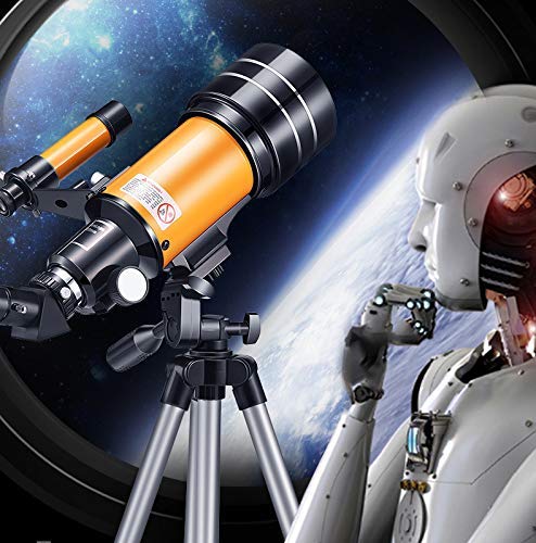 Image of Telescopes, Telescope for Adults, Professional Zoom Astronomical Telescope Outdoor 150X Refraction Deep Space Moon Viewing with Photo Clip Binoculars