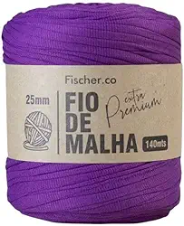 Fio de Malha Extra Premium Fischer 25mm x Rolo com 140m (27 PURPURA)