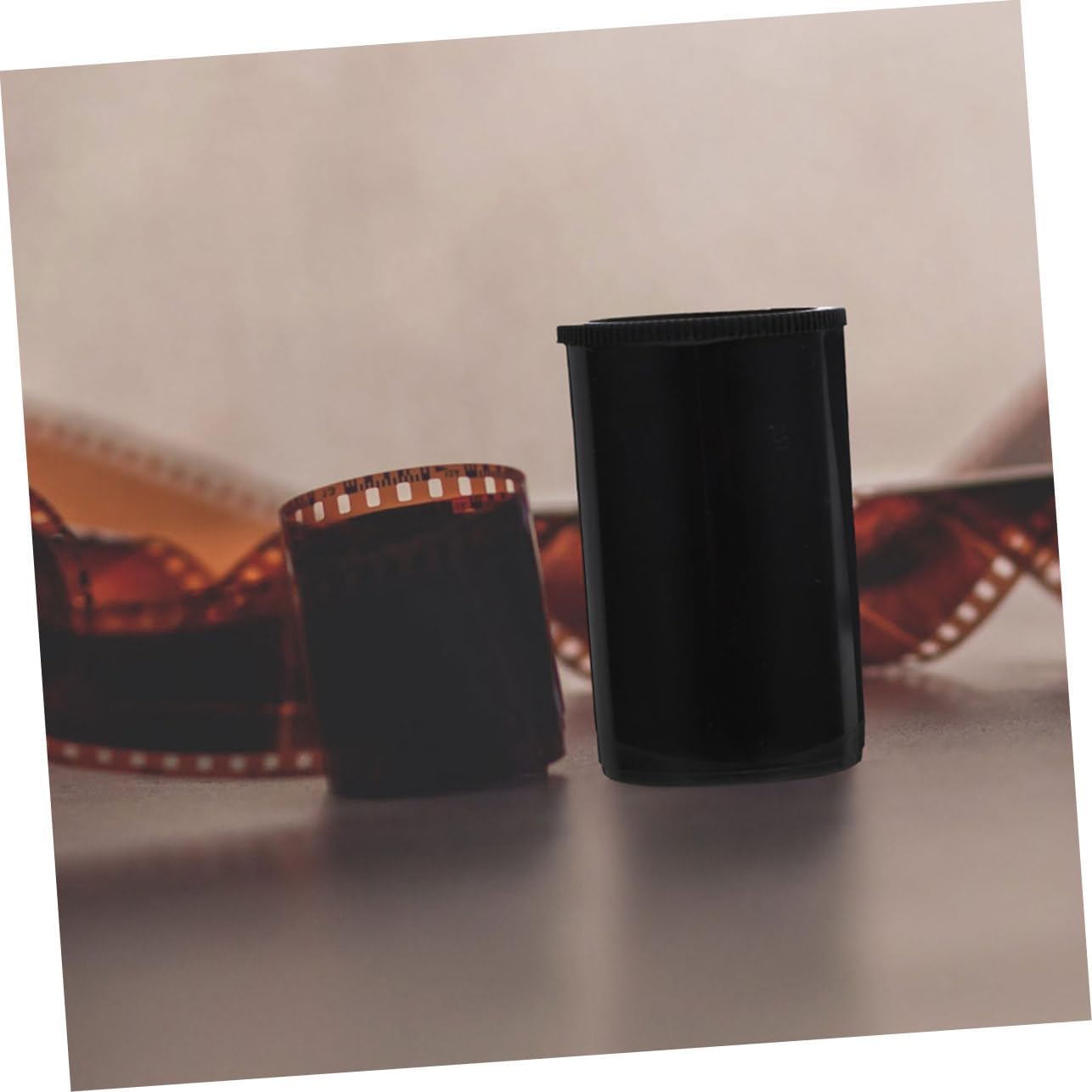 10pcs Film Canisters with Lids Durable Plastic Film Storage Cases and Items User-Friendly Design for Beginners and Professionals