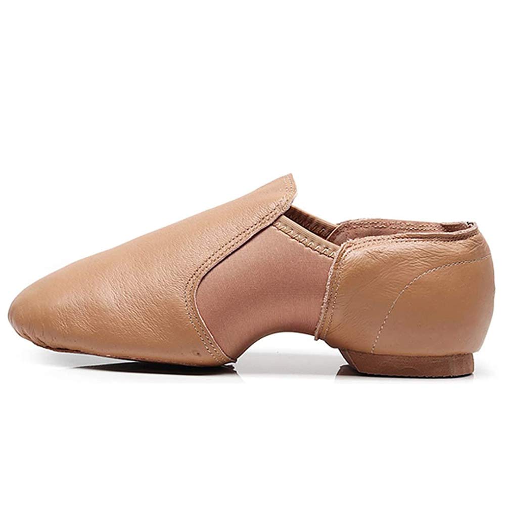Scarpe da Danza Jazz in Pelle Donna Classica Comodo Scarpette da Danza Ballo