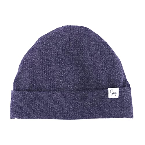 Image of Jersey Beanie Hat for Newborn Baby Boys Girls Silky Satin Lined Hats Bonnet Toddler Infant Little Kids Beanies Caps