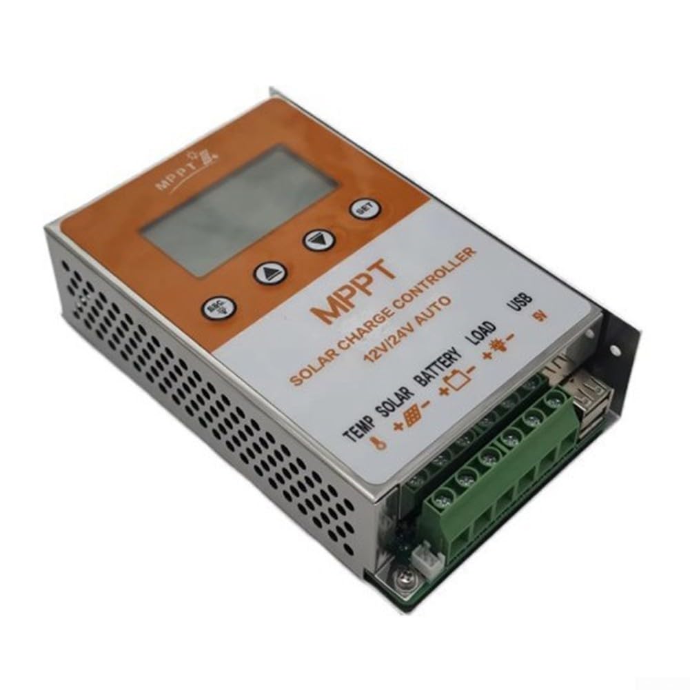 MPPT Régulateur solaire 20 A 12 V/24 V Écran LCD pour voiture (10 A)