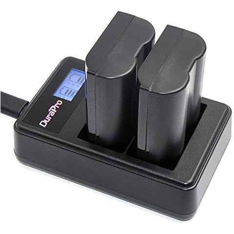 DuraPro Dual USB Charger for Nikon Batteries Cover