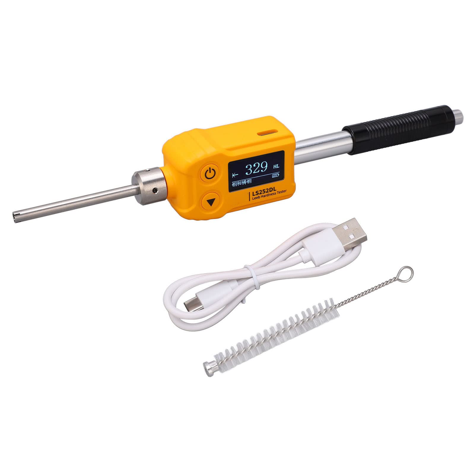 Durometro Portatile A Penna - Tester Durezza HL HV HB HS HRA HRB HRC Digitale - Foto 12