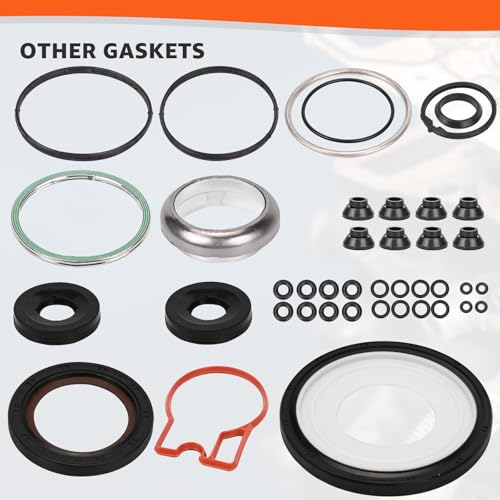 Image of Full Cylinder 5.3 Head Gasket Set Compatible with 2005-2014 Chevy Silverado 1500 Tahoe Avalanche Express Suburban for GMC Sierra Savana Yukon Envoy Escalade 5.3L LM7 L59 V8 Engine HS26191PT-1 CS9284