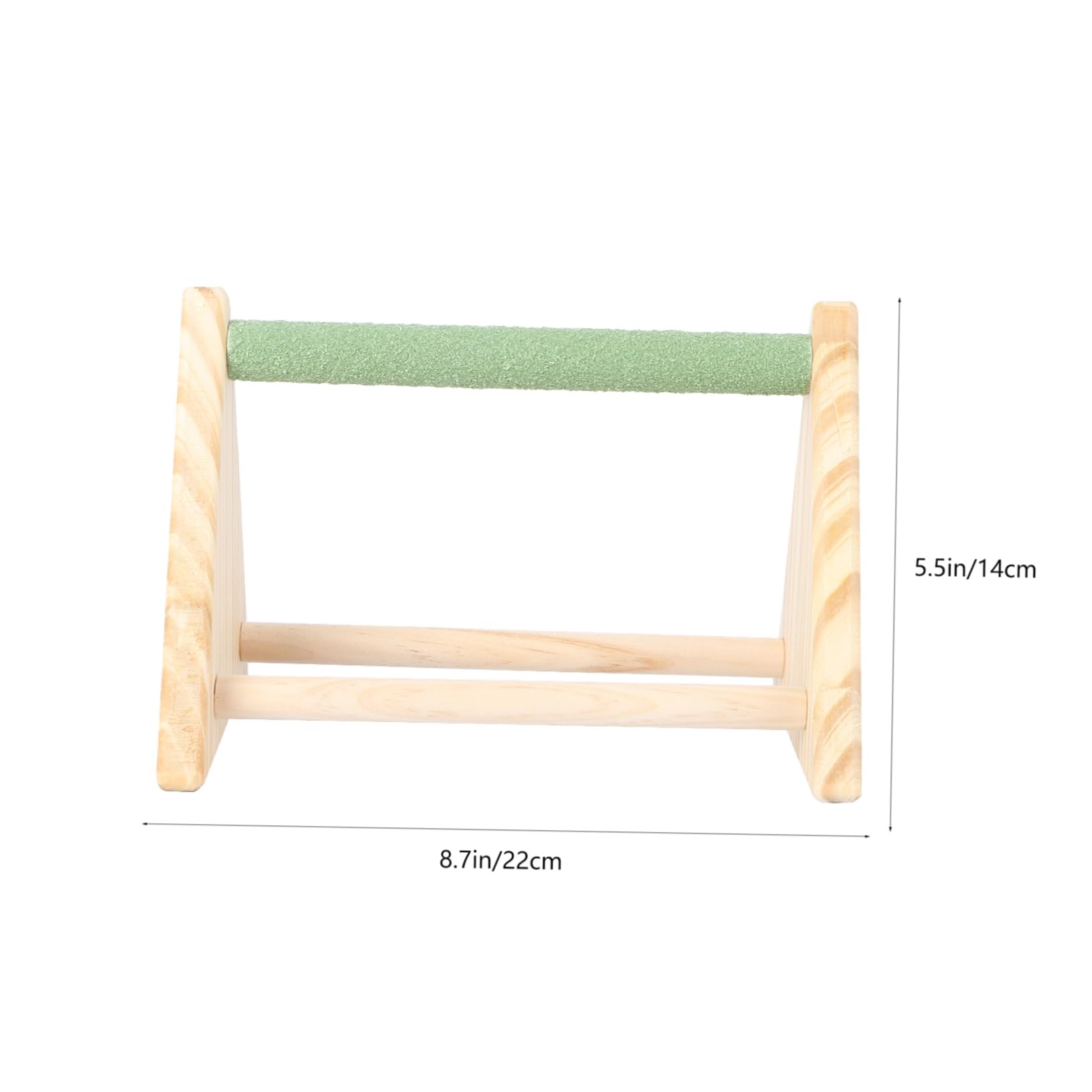 GALPADA 1Pcs Portable Parrot Wood Climbing Stand Bird Activity Rack for Exercise Play for Home Office Pet Shops Random Random Color
