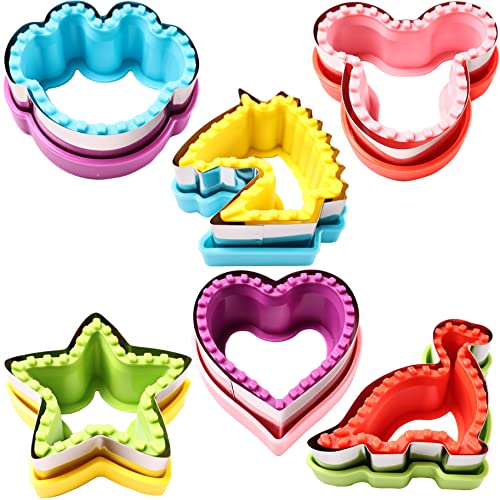 Sandwich Cutters And Sealers, Bread Sandwich Decruster Pancake Maker Diy Cookie Cutters For Kids Bento -Shapes Include Heart, Star, Dinosaur, Paw Print & Unicorn #TOP12