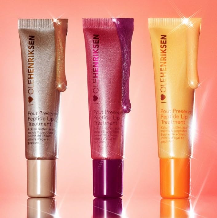 OLEHENRIKSEN ORIGINAL | POUT PRESERVE LIP TREATMENT - Feuchtigkeitsspendende und Anti-Aging Lippenpflege, 12 ml von BELLA | (LINGONBERRY JAM GLIMMER, 12 ml (1er-Pack)