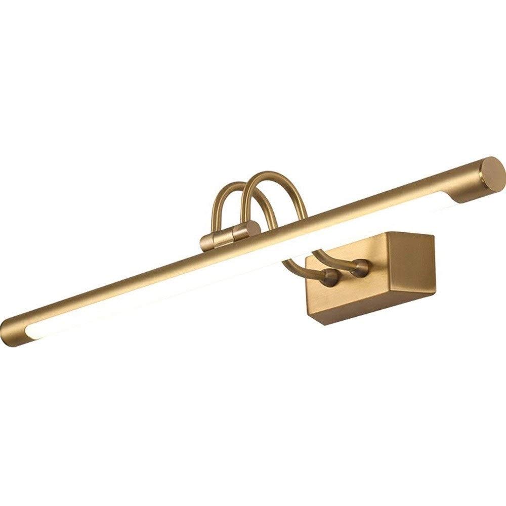 Applique murale luminaire LED en cuivre étanche pour meubles de salle de bain