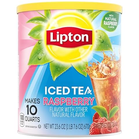 Lipton Raspberry Iced Tea Mix Cover