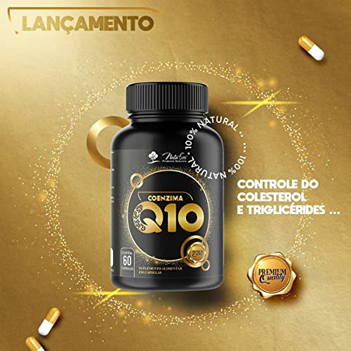 Coenzima Q10 + Vitamina E 120 Cápsulas - Natuser