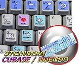 STEINBERG CUBASE / NUENDO GALAXY SERIES STICKERS 12X12 SIZE