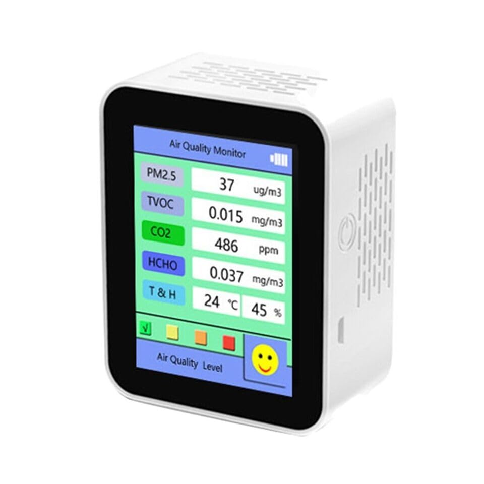 DREAWOO Accurate Multifunctional Fit Formaldehyde Detector Fit for Air Quality Analysis
