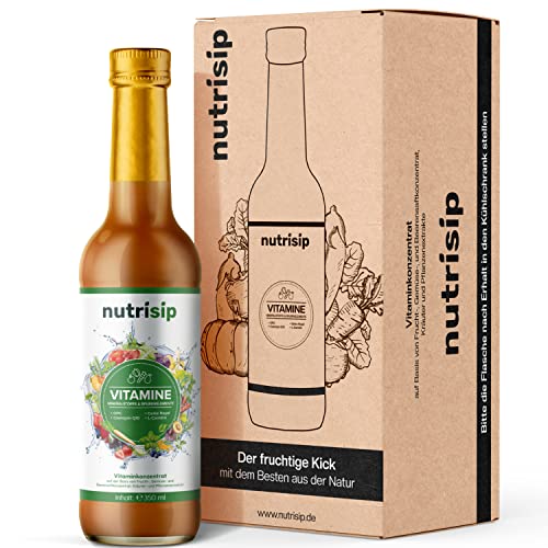 NEU! Flüssiges Multivitamin Mikronährstoffkonzentrat mit über 75 wertvollen Zutaten | Vitamin Komplex, Mineralien, Spurenelemente | für 30 tägige Kur -...