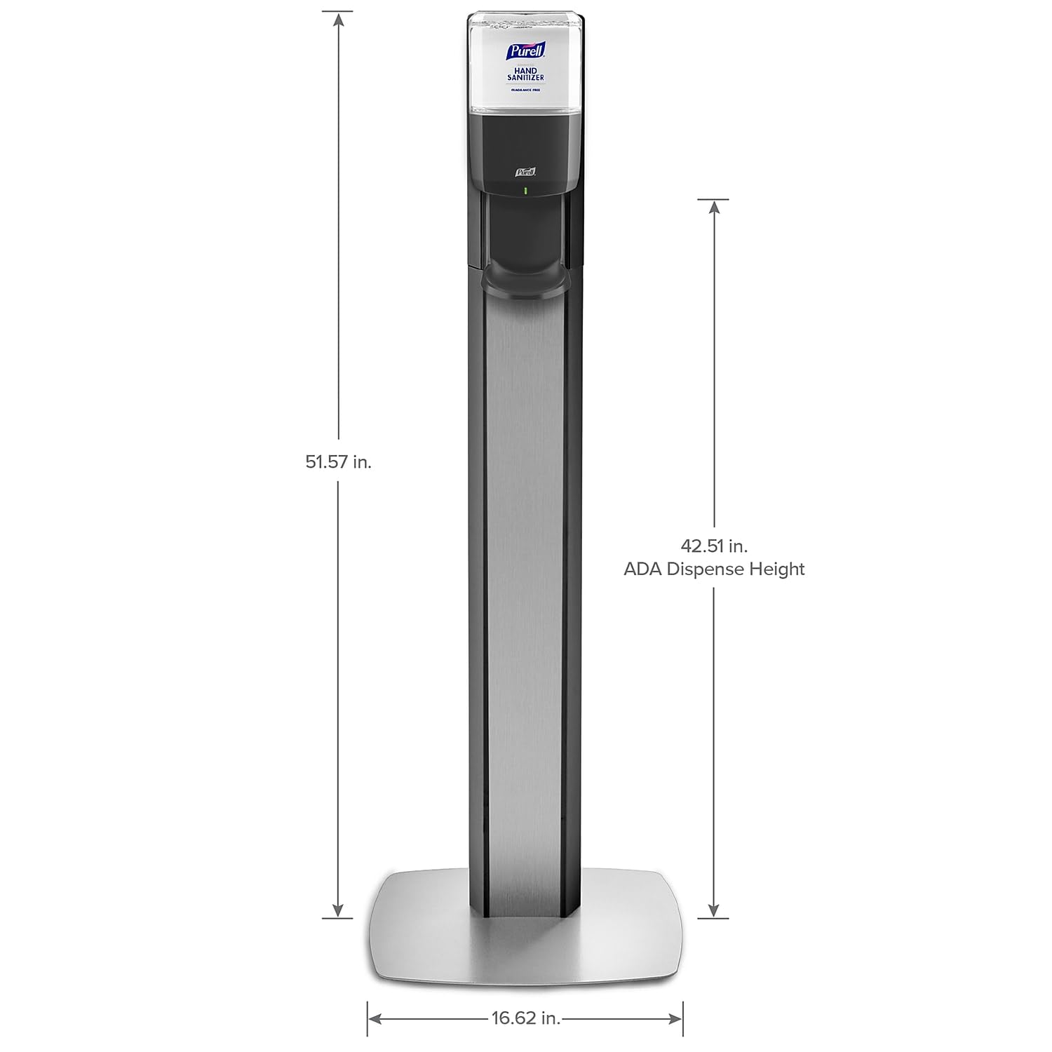PURELL MESSENGER Floor Stand with ES8 Automatic Dispenser 