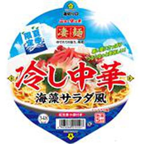 ヤマダイ ニュータッチ 凄麺 冷し中華海藻サラダ風 12入
