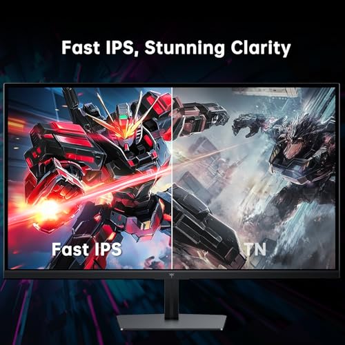 Image of KTC 24.5 inch 400Hz 240Hz Gaming Monitor | Fast IPS 1ms | FHD 1080P Monitor | HDR 400 128% sRGB | HDMI x2, DP x2 |Tilt Adjustability Silver-Gray VESA 360Hz Monitors H25X7