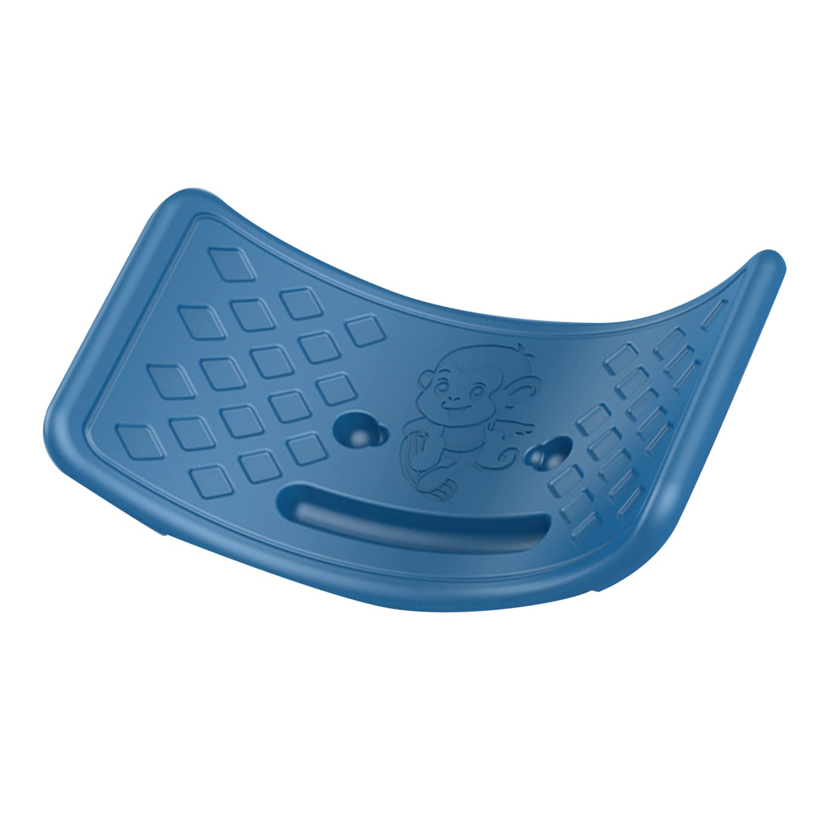 Children's Balance Seesaw Board, Seesaw Balance Development Training Board with Elastic Ball for Kids Toddlers Teens (Blue)